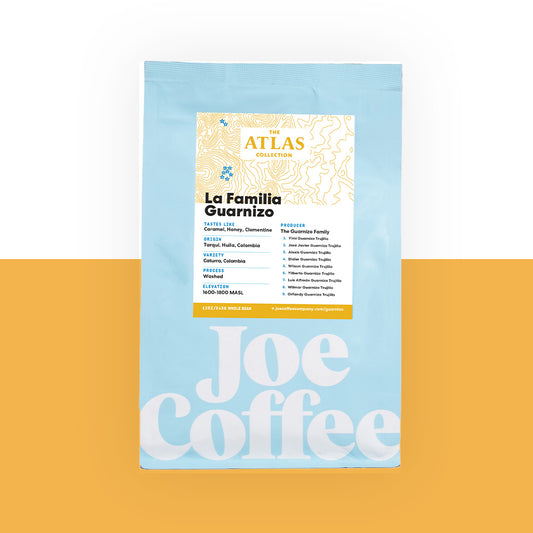 <p><strong>La Familia Guarnizo</strong><br/>A vibrant, fruit-forward Colombian coffee.</p>