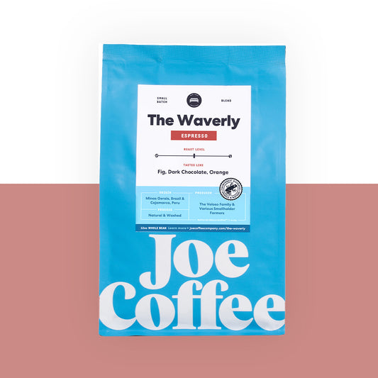 <p><strong>The Waverly</strong><br/>Our signature espresso.</p>