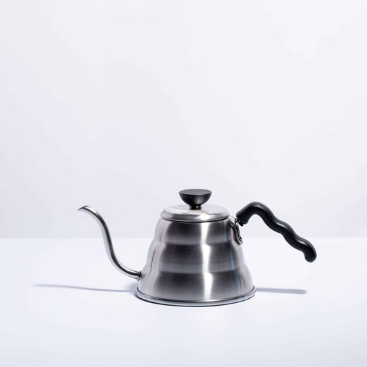 silver hario kettle