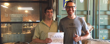 AJ Jacobs with Ed Kaufmann