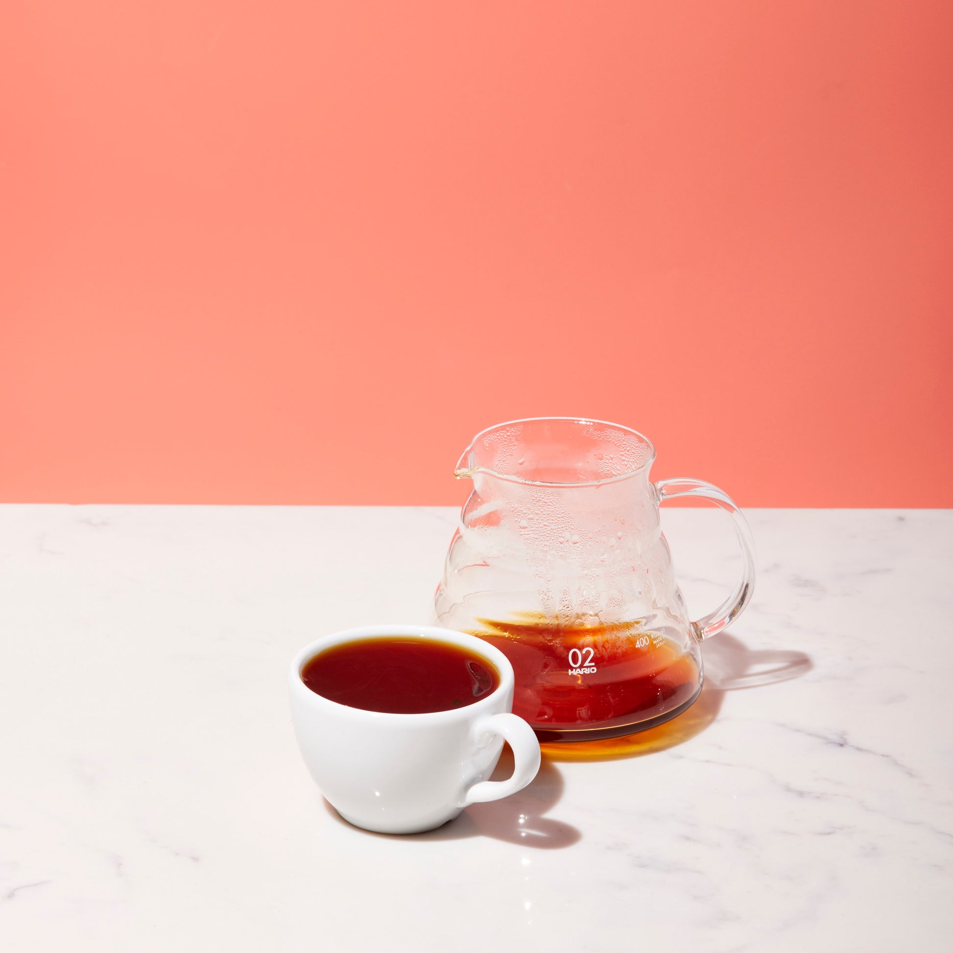 kalita wave and cup of coffee