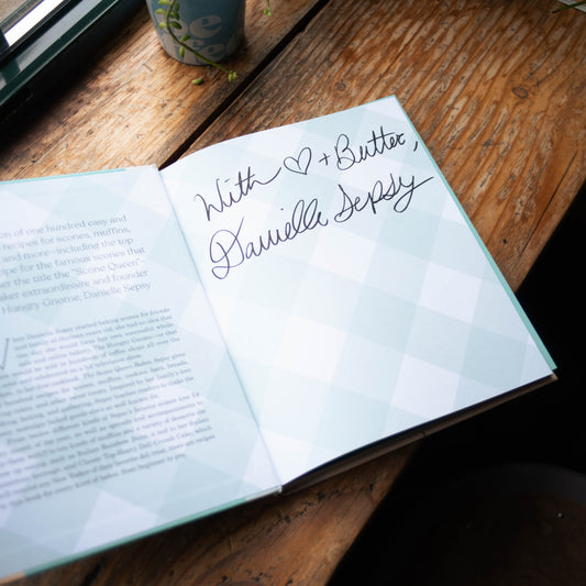 The Scone Queen Bakes by Danielle Sepsy of The Hungry Gnome (Signed)