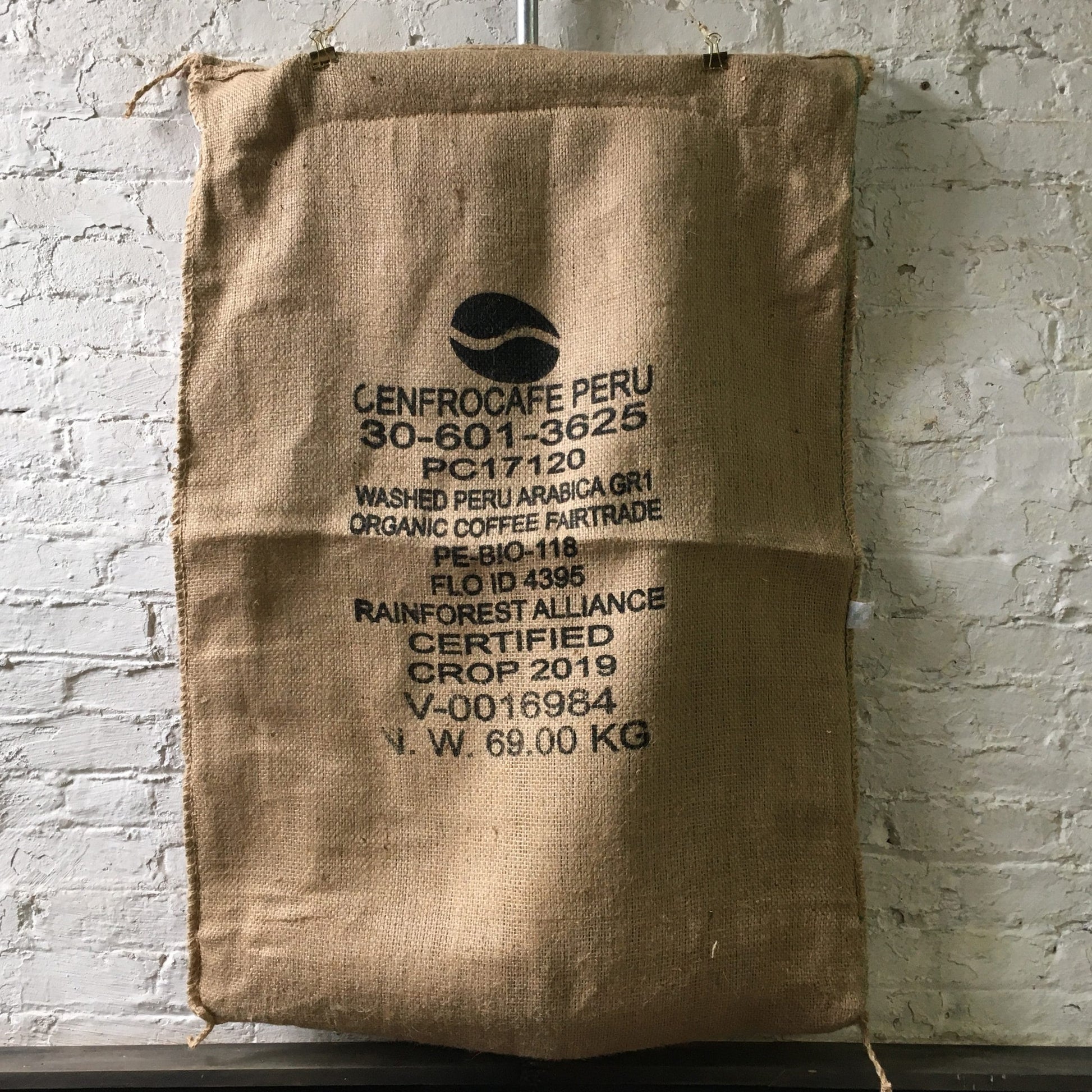 Peru Cenfrocafe Jute bag