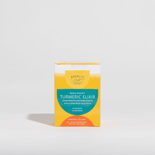 Anjali's Cup Resilience Turmeric Elixir Box Sachets