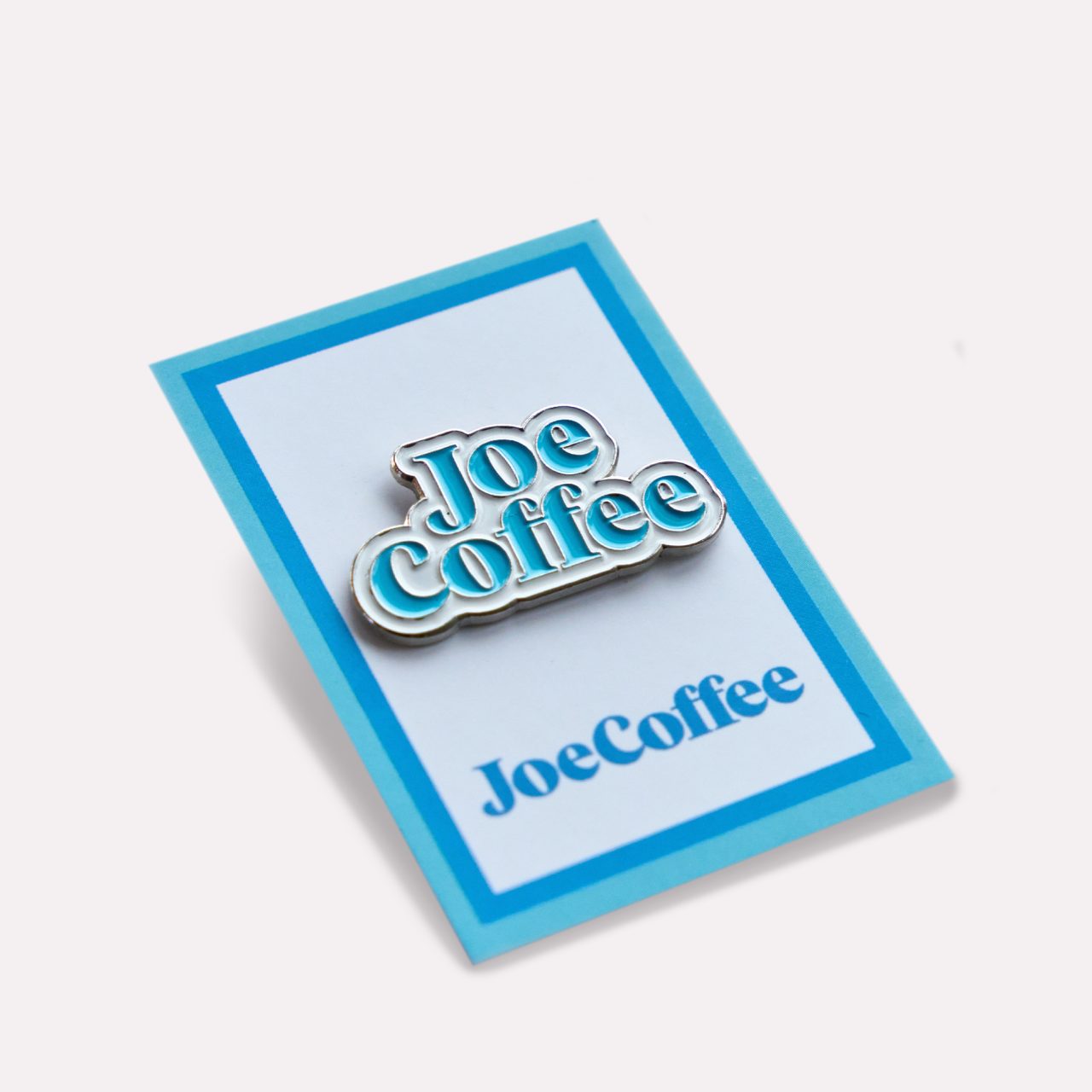 Joe Coffee enamel pin