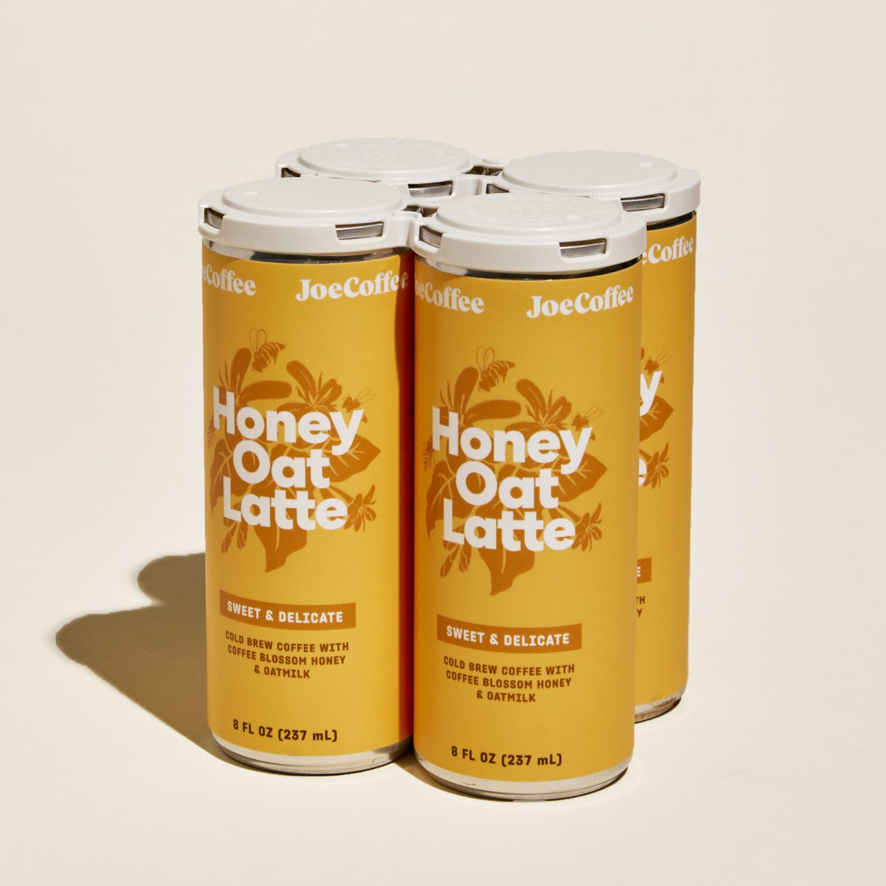 4-pack of Honey Oat Latte cans