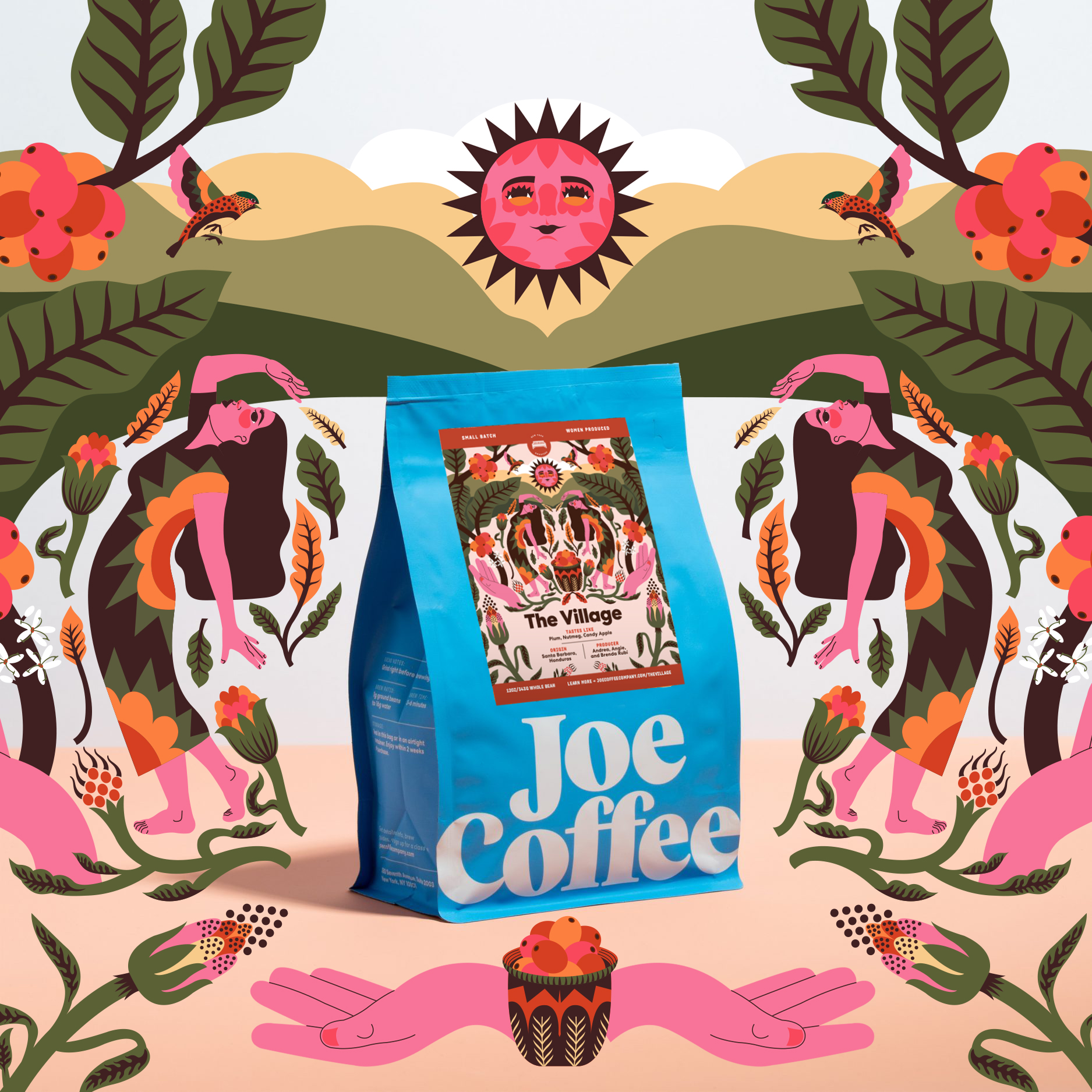 12oz Bag of The Village, a women-produced coffee