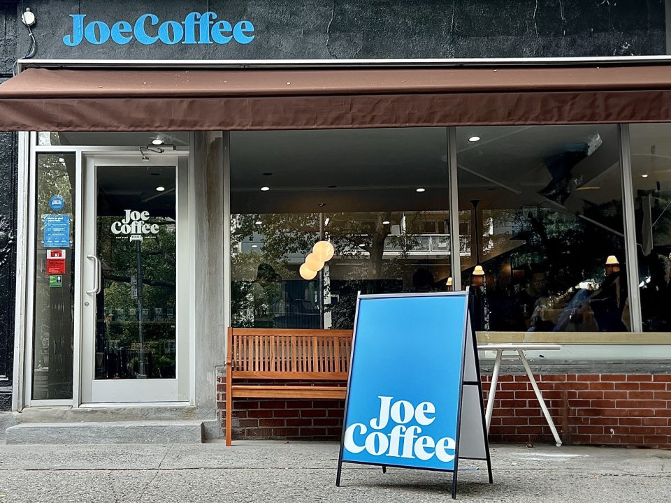 Storefront of Joe Coffee LaGuardia Place